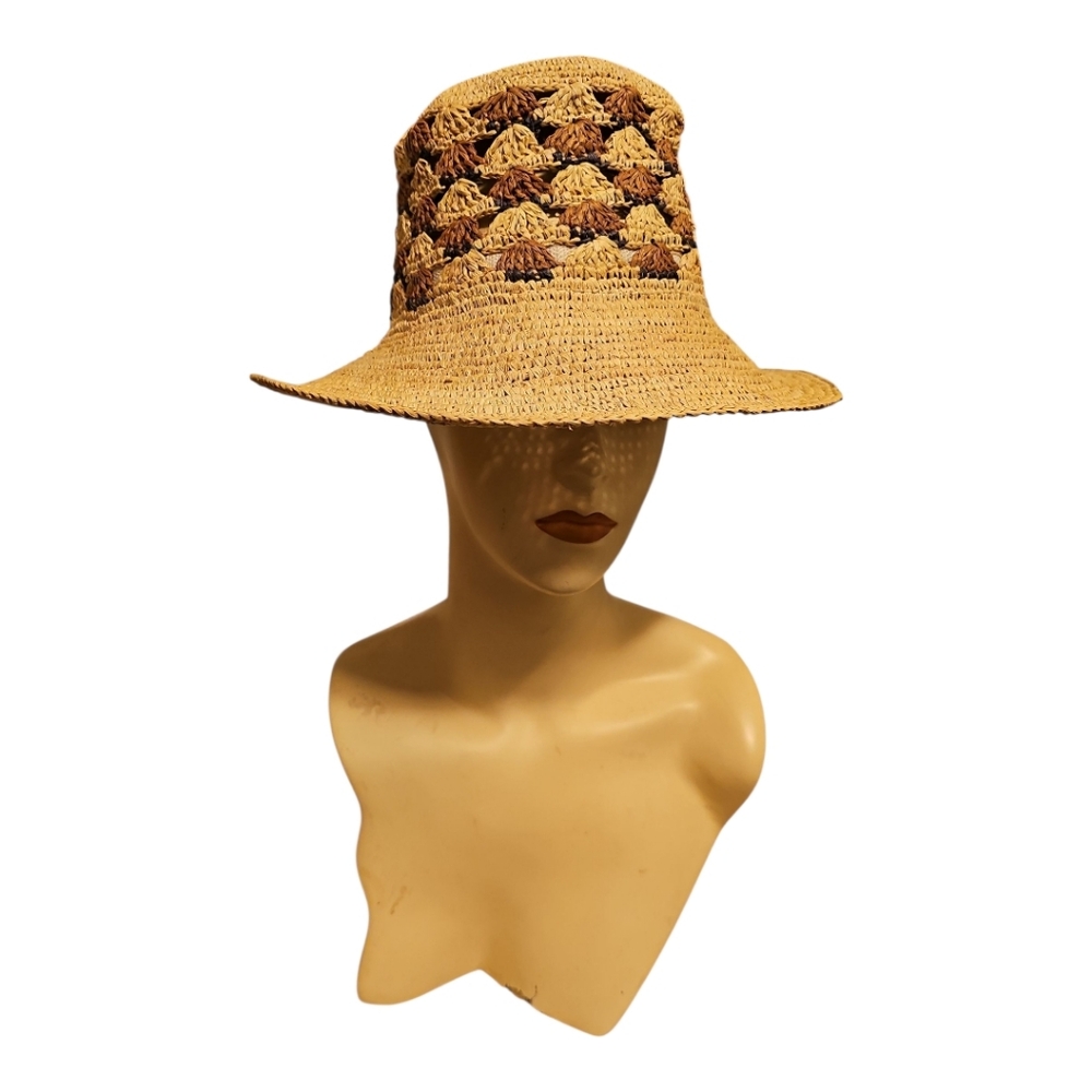 Greenpacha Handwoven Open Weave Sun Hat – Size Small – NWOT